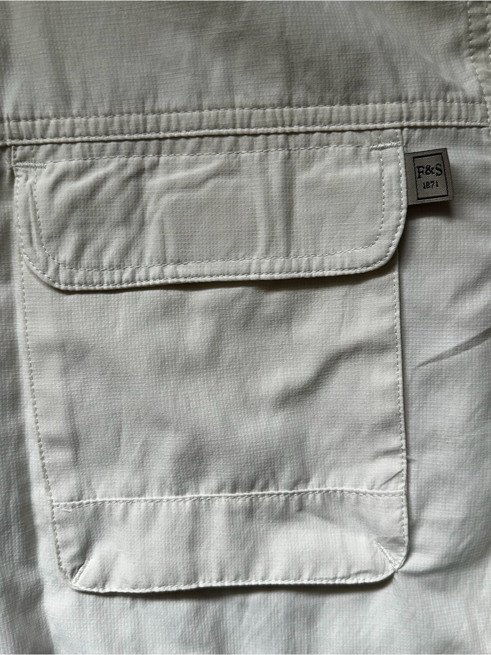 Field & Stream Cream Outdoor Utility Shirt Men’s XL - Picture 3 of 4